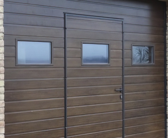 Ворота с окнами в Белореченске