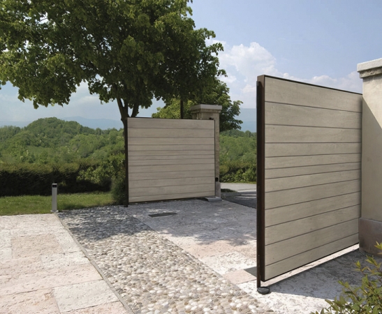 Въездные ворота в Белореченске