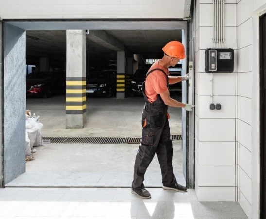 Замер ворот в Белореченске